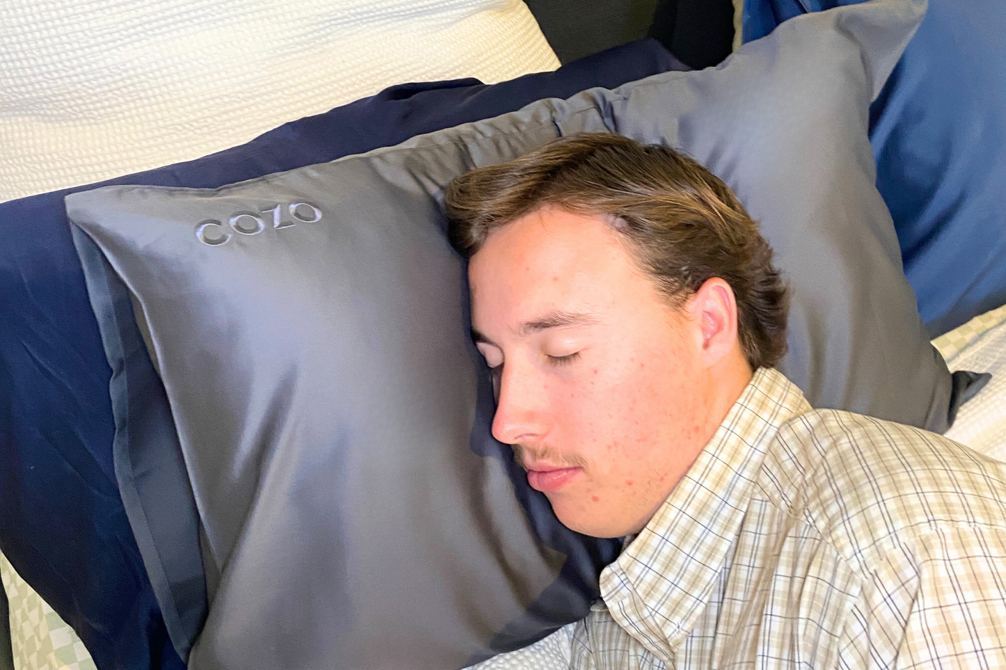 COZO Eucalyptus Silk Pillowcase