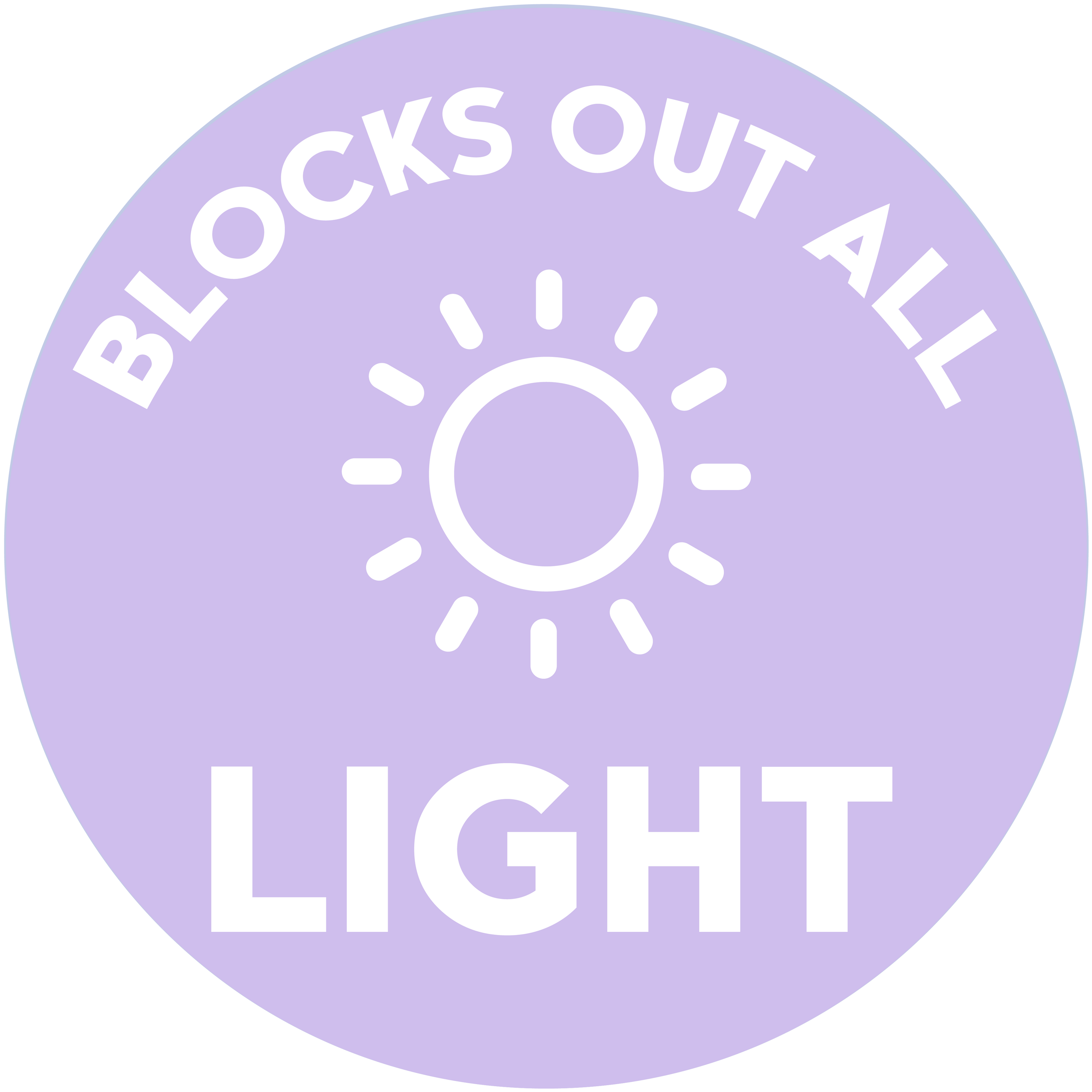 Blocks out all light