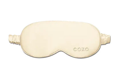 COZO Champagne Mulberry Silk Sleep Mask